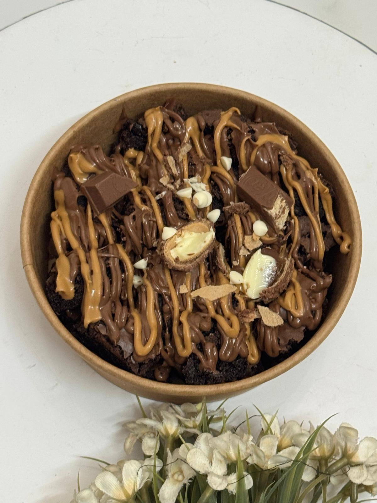 Chocolate brownie cup